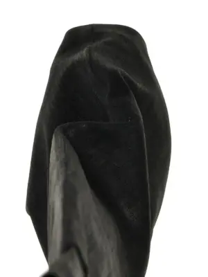 'Fetish' boots 90% cotton 7% polyester 3% ru DRKSHDW Black