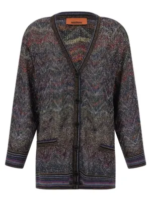 Zigzag pattern cardigan MISSONI Multicolor