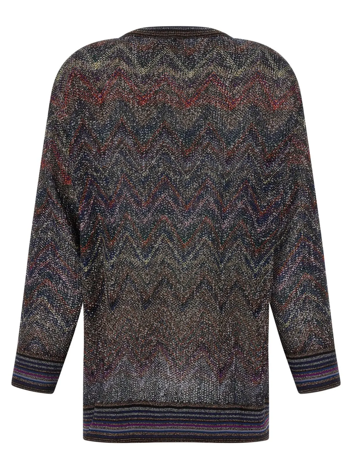 Кардиган Missoni Zigzag pattern Багатокольоровий 2 Zigzag pattern cardigan DS25WM0TBC005GS91P6 MISSONI Multicolor