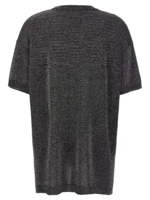 Knitted T-shirt DS25WN04BK01BYL905D MISSONI Silver