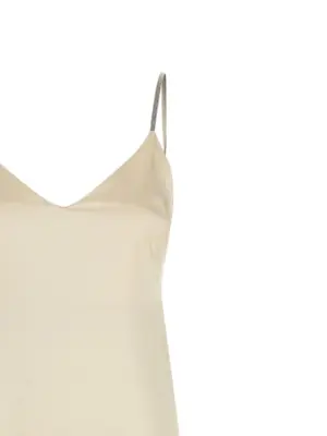 Satin dress Woman PESERICO White