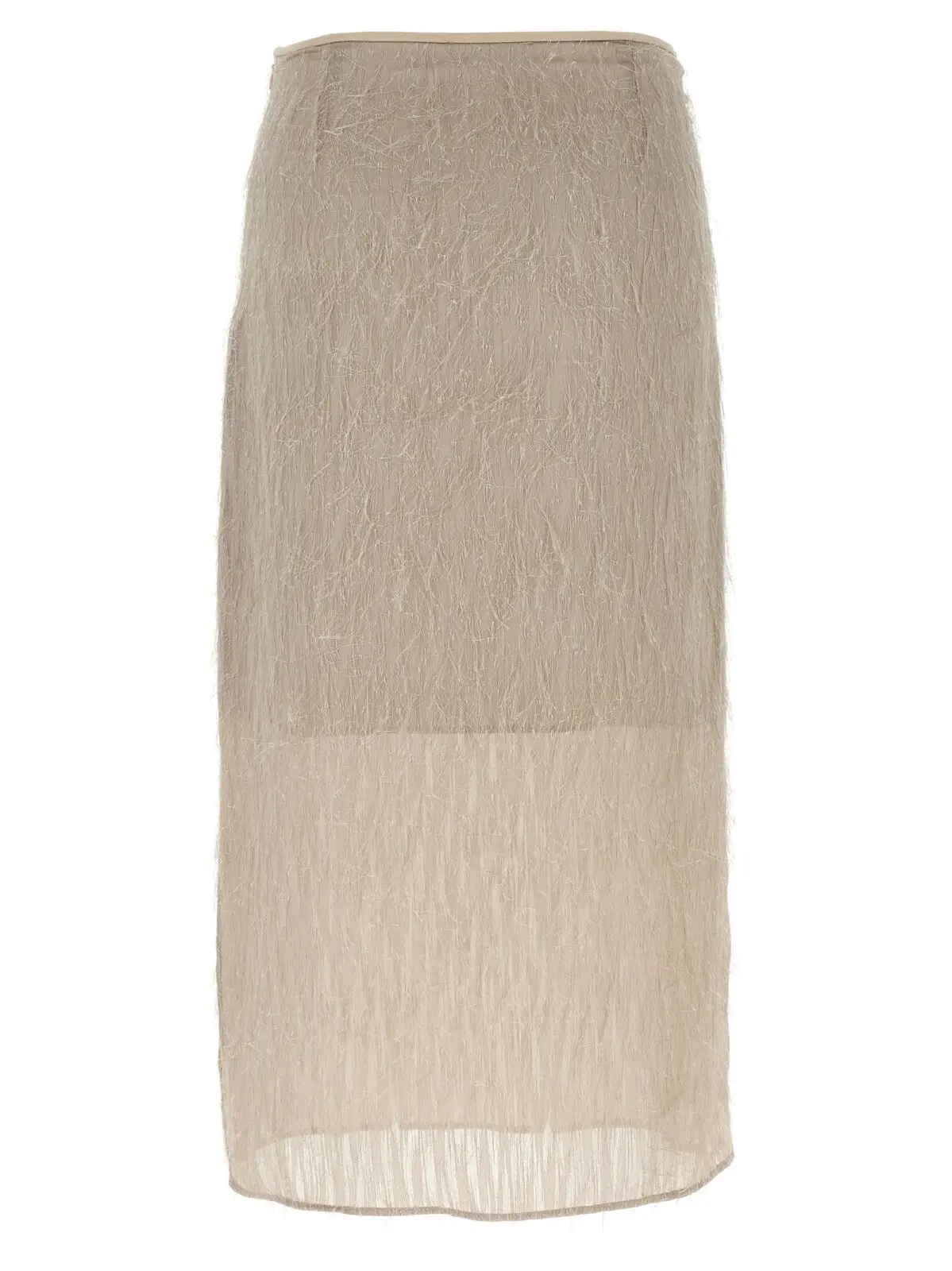 Спідниця Fil coupé PESERICO Сіра 2 Fil coupé skirt E0531204789944 PESERICO Gray