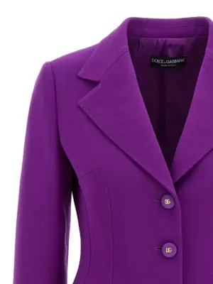 'Dolce' blazer Woman DOLCE & GABBANA Purple