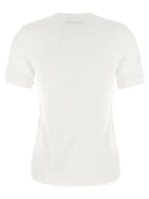 'Maiolica' logo patch t-shirt F8N08ZGDC6UW0800 DOLCE & GABBANA White