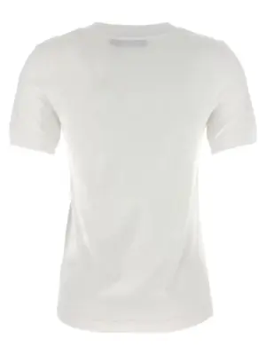 Logo embroidery t-shirt F8N08ZGDC9CW0800 DOLCE & GABBANA White