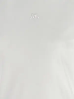 Logo embroidery t-shirt 100% cotton DOLCE & GABBANA White