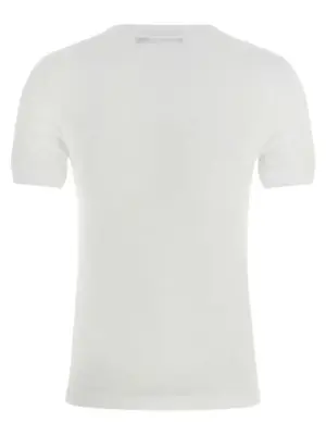 Lace T-shirt F8V20ZGDC9VW0800 DOLCE & GABBANA White