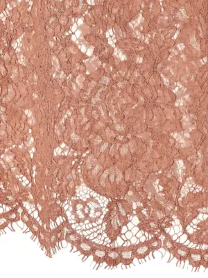 Lace T-shirt 41% viscose 35% cotton 24% polyamide DOLCE & GABBANA Pink