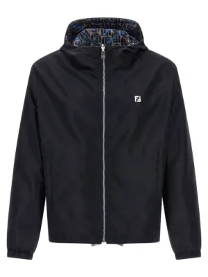 'Fendinity' reversible windbreaker FENDI Blue