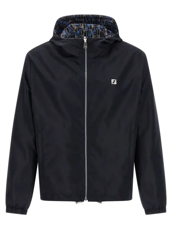'Fendinity' reversible windbreaker FENDI Blue
