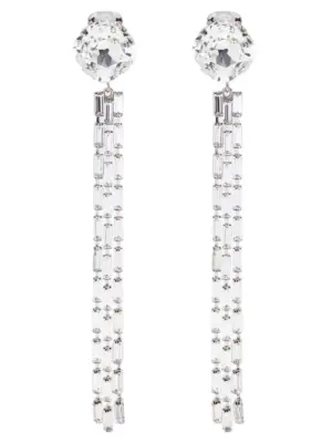 Fringed earrings ALESSANDRA RICH Silver