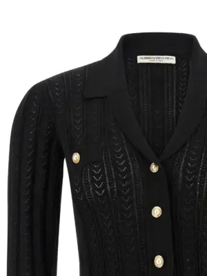 Knit cardigan Woman ALESSANDRA RICH Black