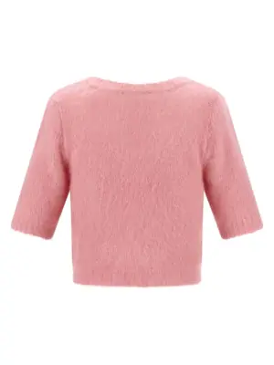 'Carded Mohair' sweater FABX4186K46039122 ALESSANDRA RICH Pink