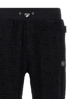 Jacquard joggers Man PHILIPP PLEIN Black