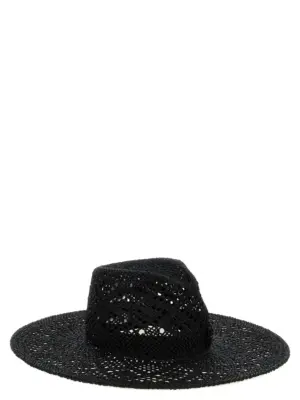 Raffia hat FDR033BLACK RUSLAN BAGINSKIY Black
