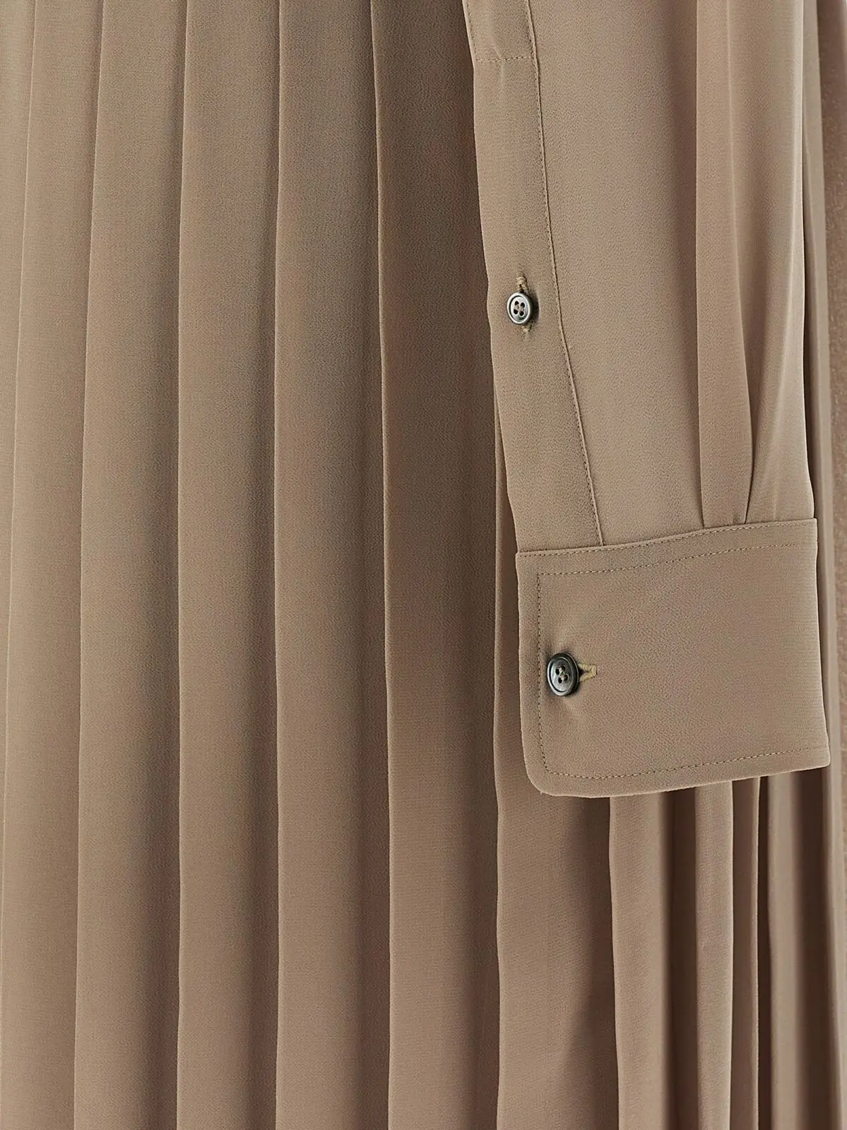 Сукня Pleated Midi Ami Paris Бежева 4 'Pleated Midi' dress 100% polyester AMI PARIS Beige