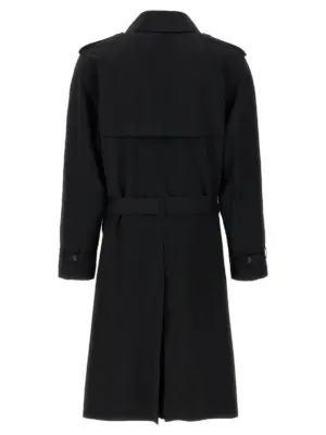 Wool trench coat FF0830ASCHF0QA1 FENDI Black