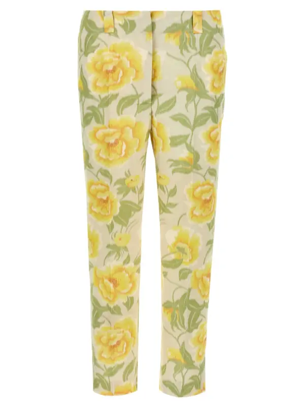'Kenzo Peonies' pants KENZO Multicolor