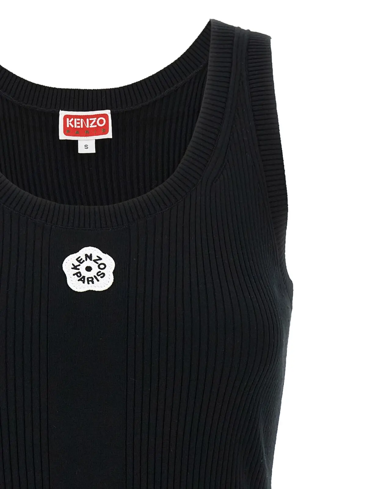 Топ Kenzo Boke Flower 2.0 Чорний 3 'Boke Flower 2.0' top Woman KENZO Black