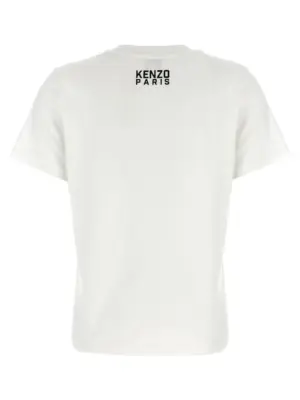 'Happy Tiger' T-shirt FF62TS3524SO02 KENZO White
