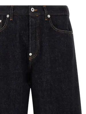 'Turn Up' jeans Man KENZO Blue