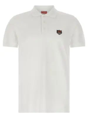 'Kenzo Happy Tiger' polo shirt KENZO White