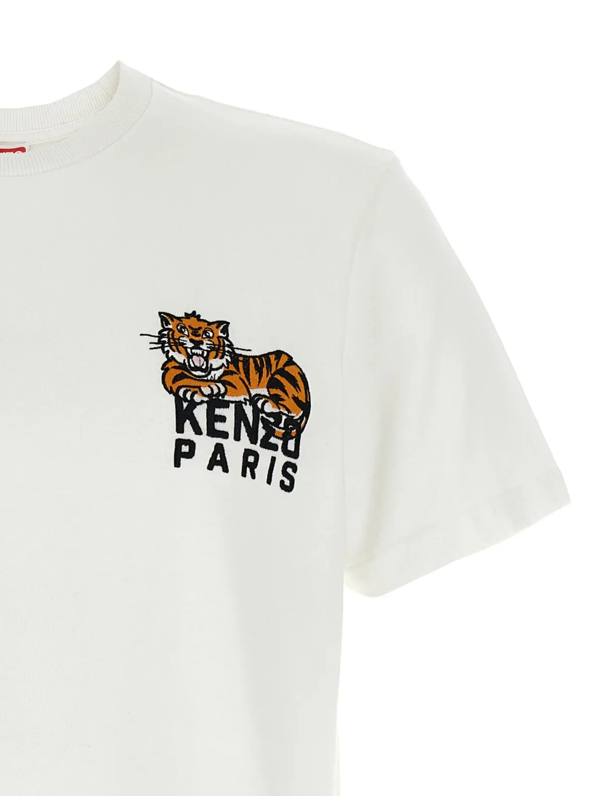 Футболка Kenzo Gots Happy Tiger Біла 3 'Gots Happy Tiger' T-shirt Man KENZO White
