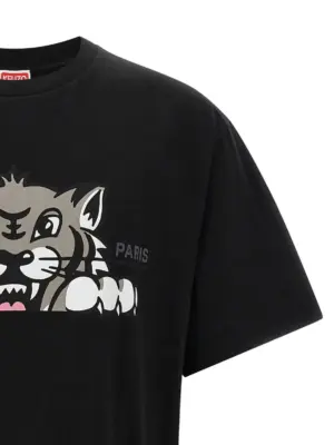 Printed T-Shirt Man KENZO Black
