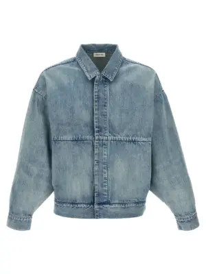 'Denim Trucker' jacket FEAR OF GOD Blue