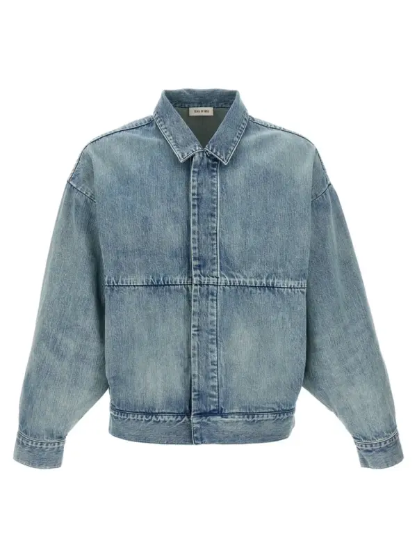 'Denim Trucker' jacket FEAR OF GOD Blue