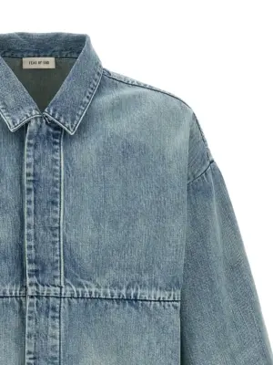 'Denim Trucker' jacket Man FEAR OF GOD Blue