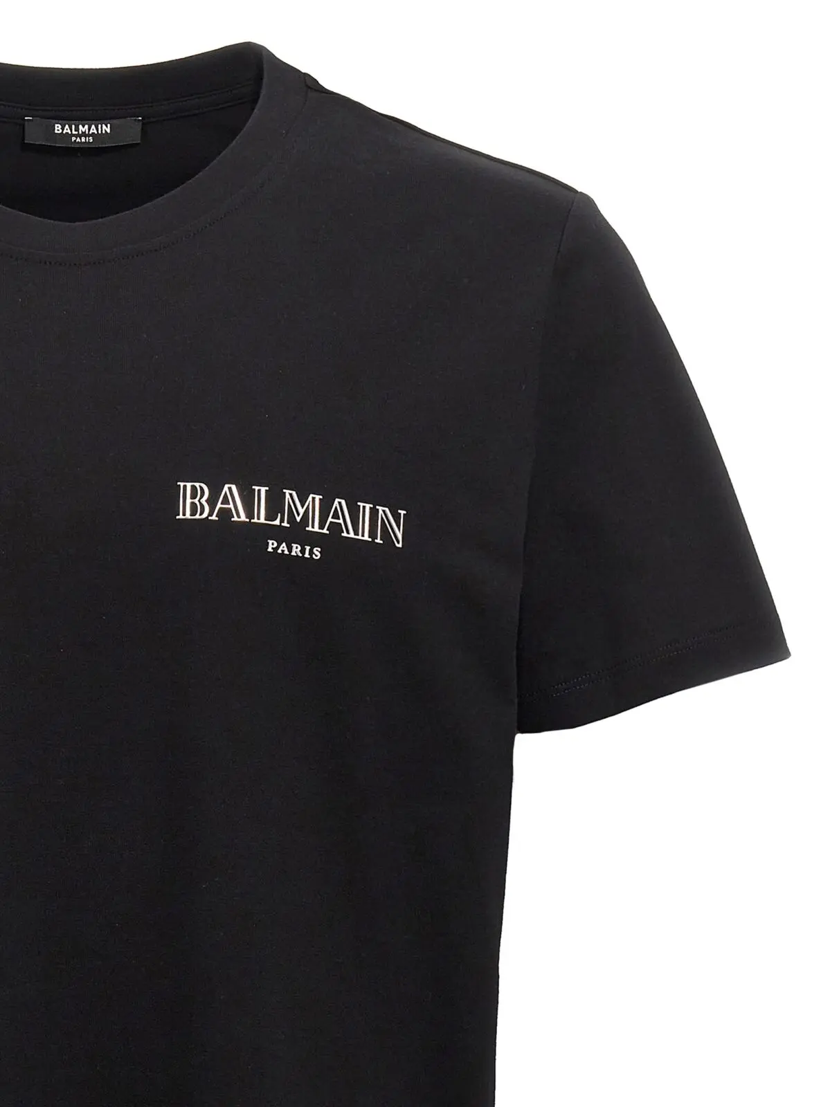 Футболка Balmain з логотипом Багатокольорова 3 Logo T-shirt Man BALMAIN Multicolor
