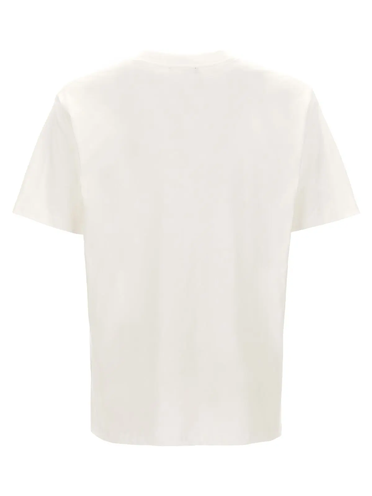 Футболка Balmain з логотипом Чорно-біла 2 Logo print T-shirt FH1EG000BB73GAB BALMAIN White/Black