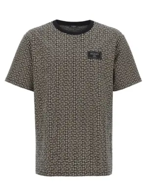 'Monogram Couture' T-shirt BALMAIN Multicolor