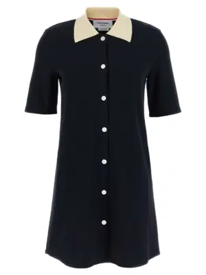 Polo dress THOM BROWNE Blue