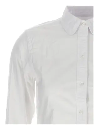 Oxford cotton shirt Woman THOM BROWNE White