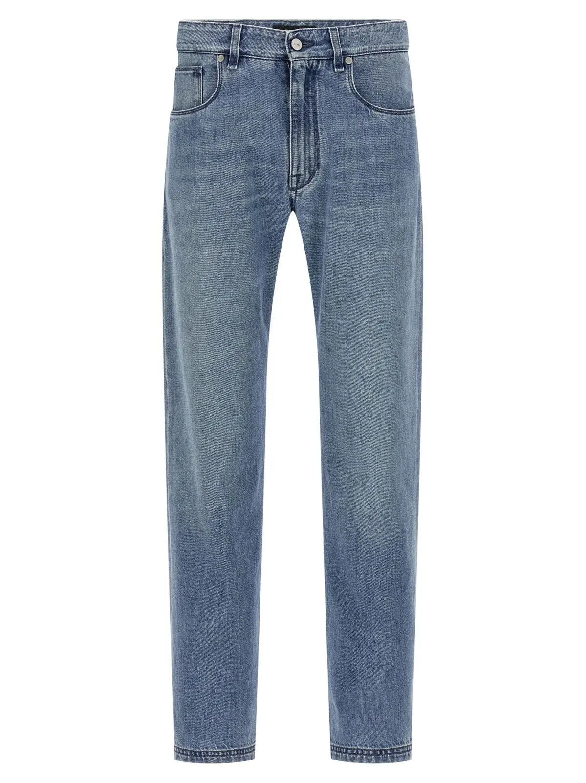 Джинси Fendi з деніму Блакитні 1 Denim jeans FENDI Light Blue