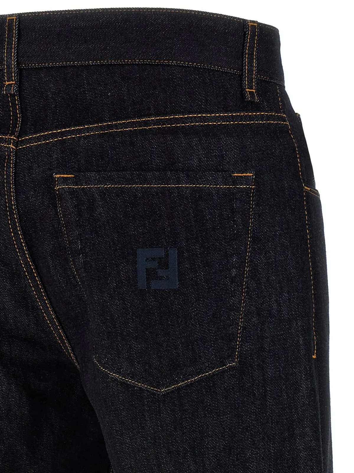 Джинси Fendi Selleria Сині 4 'Selleria' jeans 100% cotton FENDI Blue
