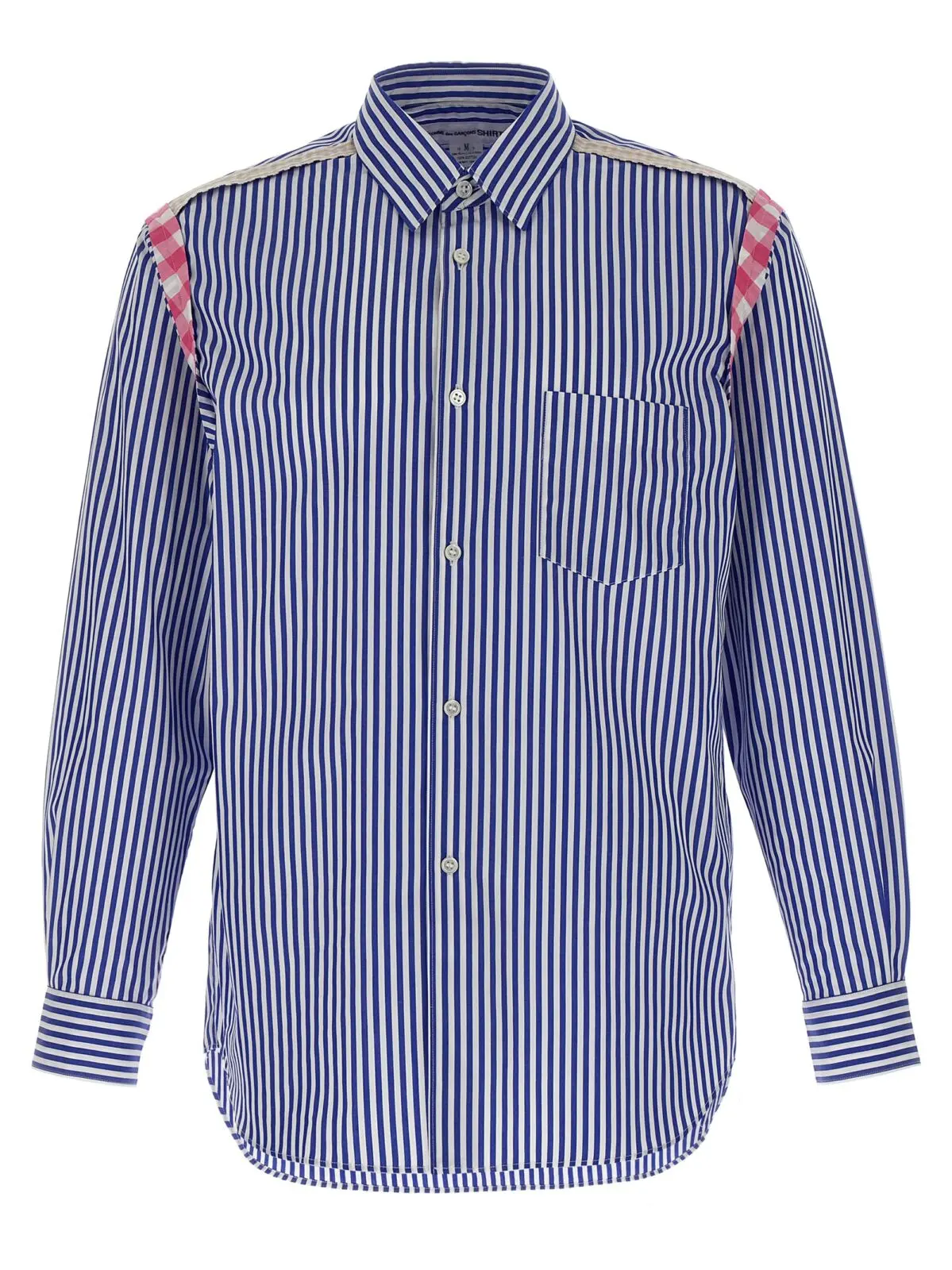 Сорочка Comme Des Garcons Shirt у смужку Синя 1 Striped shirt COMME DES GARCONS SHIRT Blue
