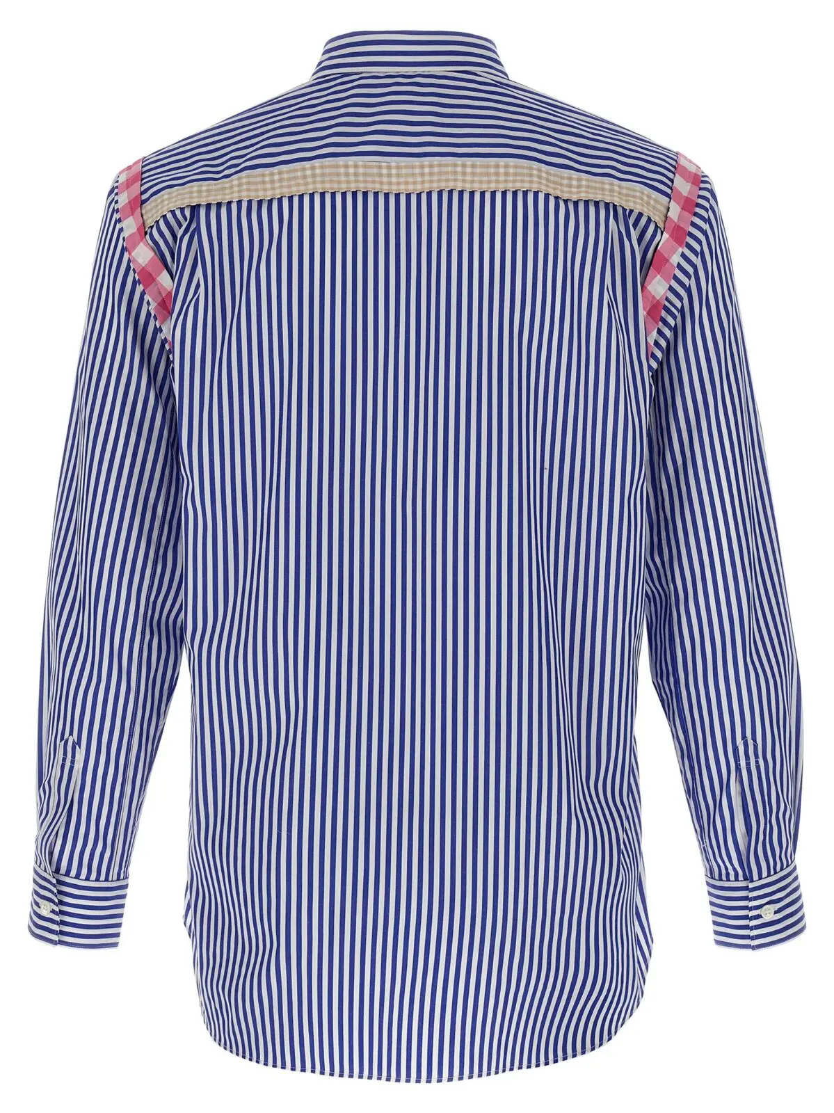 Сорочка Comme Des Garcons Shirt у смужку Синя 2 Striped shirt FOB020S251 COMME DES GARCONS SHIRT Blue