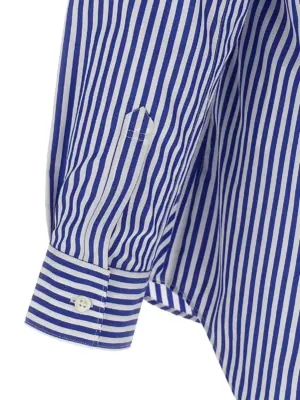 Striped shirt 100% cotton COMME DES GARCONS SHIRT Blue
