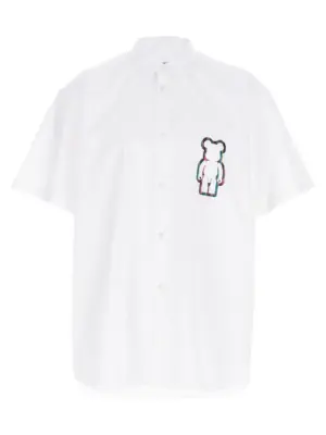 Camicia Comme des Garçons Shirt x BE@RBRICK COMME DES GARCONS SHIRT White