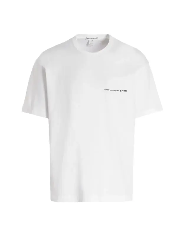 Logo T-shirt COMME DES GARCONS SHIRT White