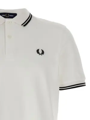 Polo Comme des Garçons Shirt x Fred Perry Man COMME DES GARCONS SHIRT White