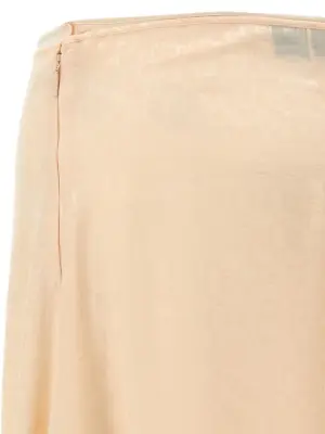 FF silk skirt 100% silk FENDI Pink