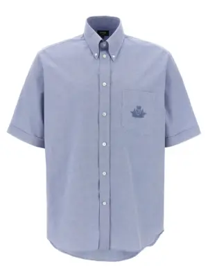 'Fendi Crest' shirt FENDI Light Blue