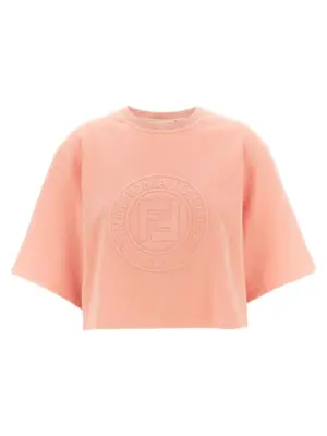 3D 'Fendi Roma' sweatshirt FENDI Pink