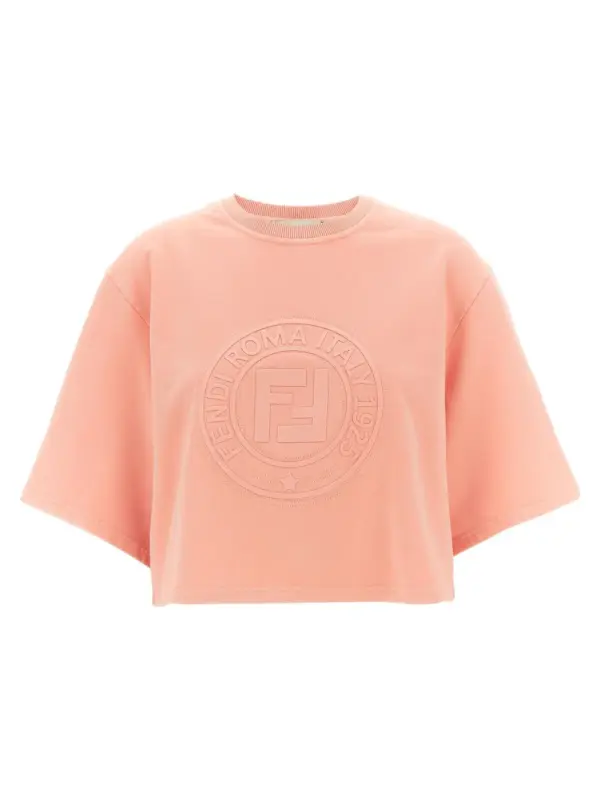 3D 'Fendi Roma' sweatshirt FENDI Pink