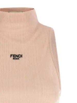 Ruffled top Woman FENDI Pink