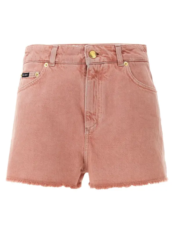 High waist shorts DOLCE & GABBANA Pink